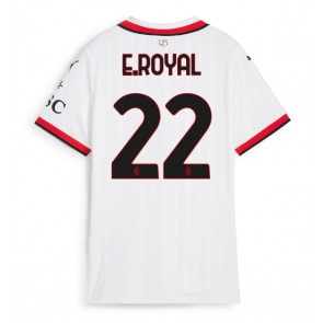 AC Milan Emerson Royal #22 Gostujuci Dres za Ženska 2024-25 Kratak Rukavima